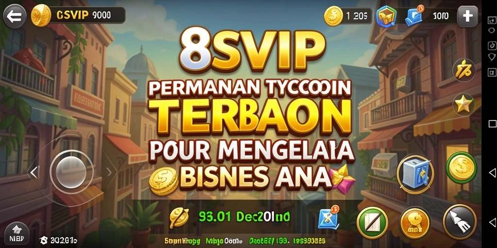 Tampilan permainan 8SVIP yang interaktif dan menarik di dunia Tycoon.