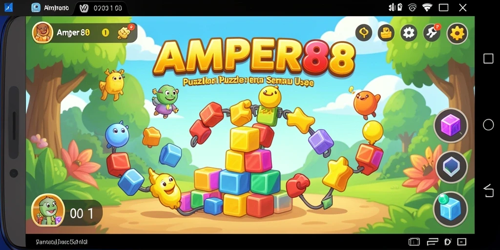 Gameplay AMPER88 yang menantang dan menarik.