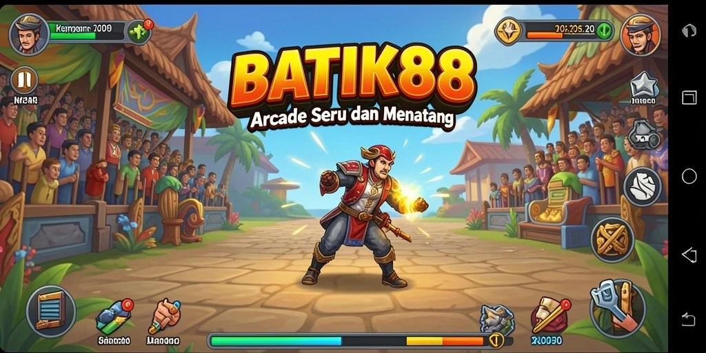 Tampak keseruan gameplay BATIK88 yang mendebarkan.