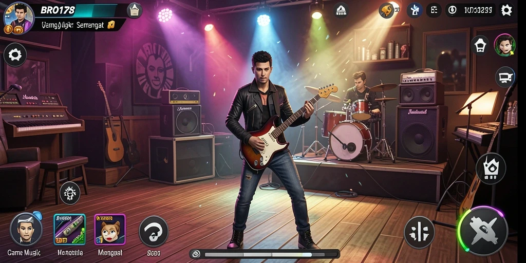 Tampilan gameplay BRO178 yang seru dan interaktif