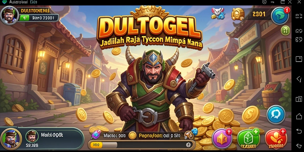 Tampilan gameplay DULTOGEL yang menarik dan menantang