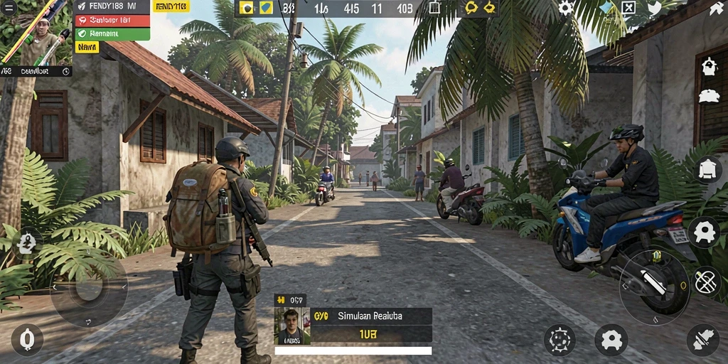 Tampilan gameplay FENDY188 yang menarik dengan berbagai aktivitas simulasinya.