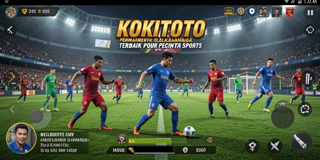 Tampilan gameplay KOKITOTO yang menegangkan dan seru.