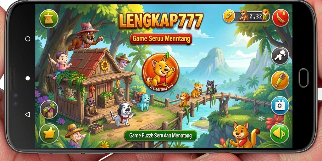 Screenshot gameplay LENGKAP777 menampilkan tantangan seru dan menarik.