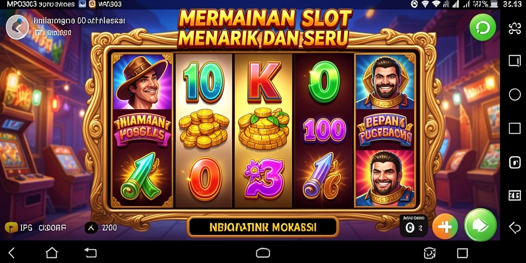 Tampilan gameplay MPO303 yang menarik dan memikat untuk penggemar slot.