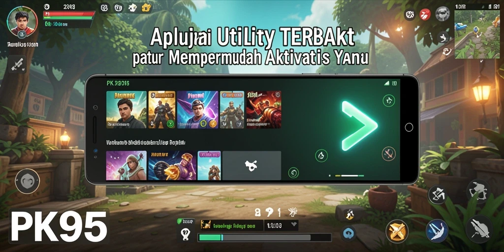 Tampilan antarmuka PK95 yang memudahkan pengguna.